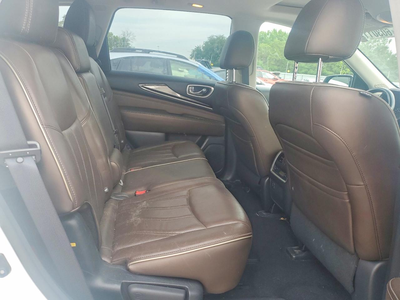 2017 Infiniti Qx60 Base White vin: 5N1DL0MM9HC514375