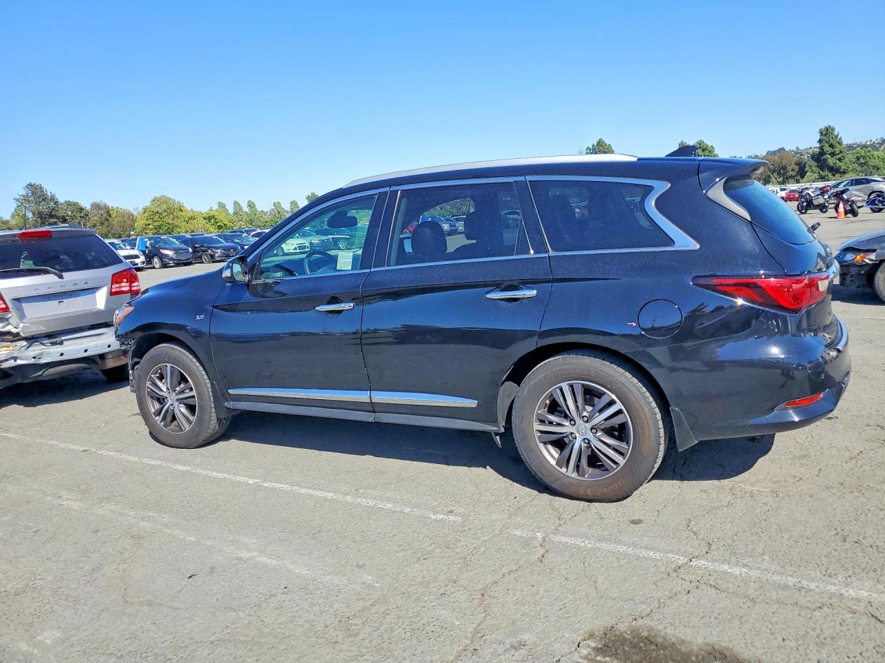 2017 Infiniti Qx60 Base Black vin: 5N1DL0MM9HC548882
