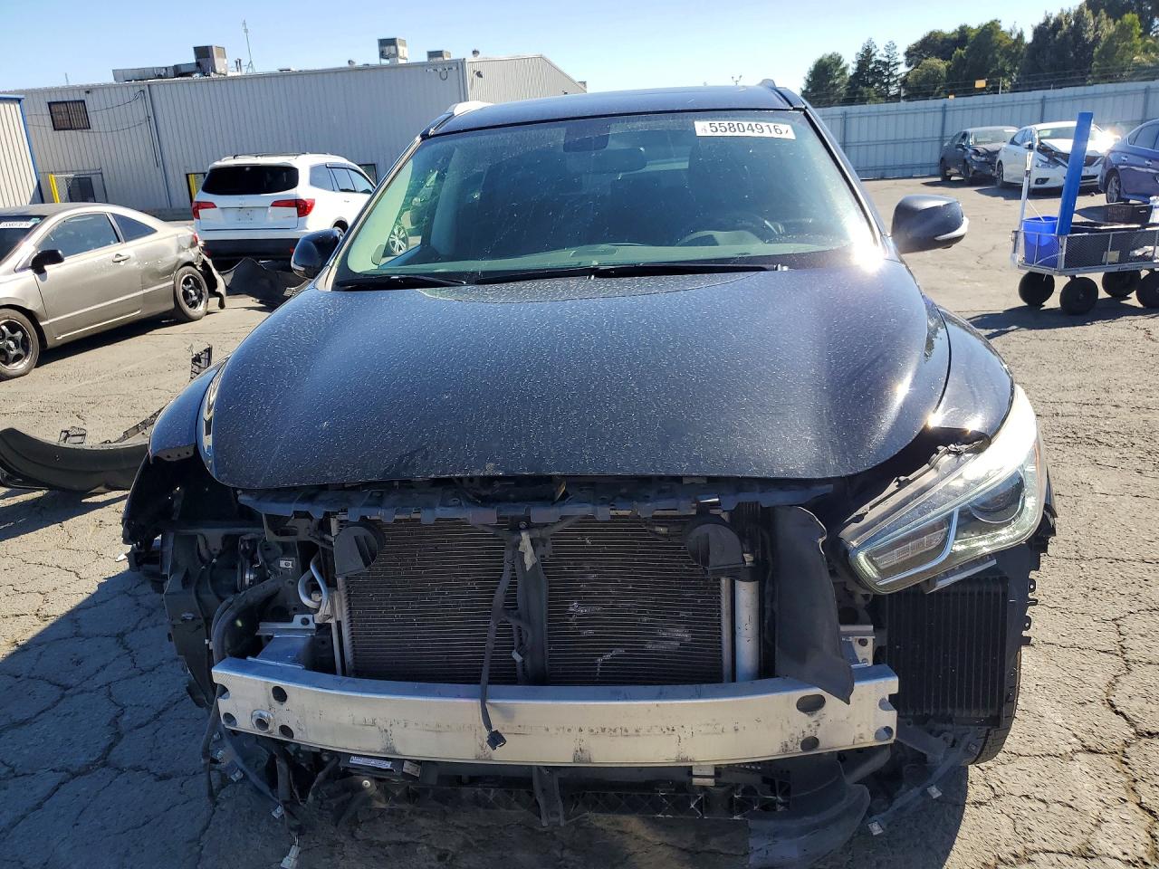 2017 Infiniti Qx60 Base Black vin: 5N1DL0MM9HC548882