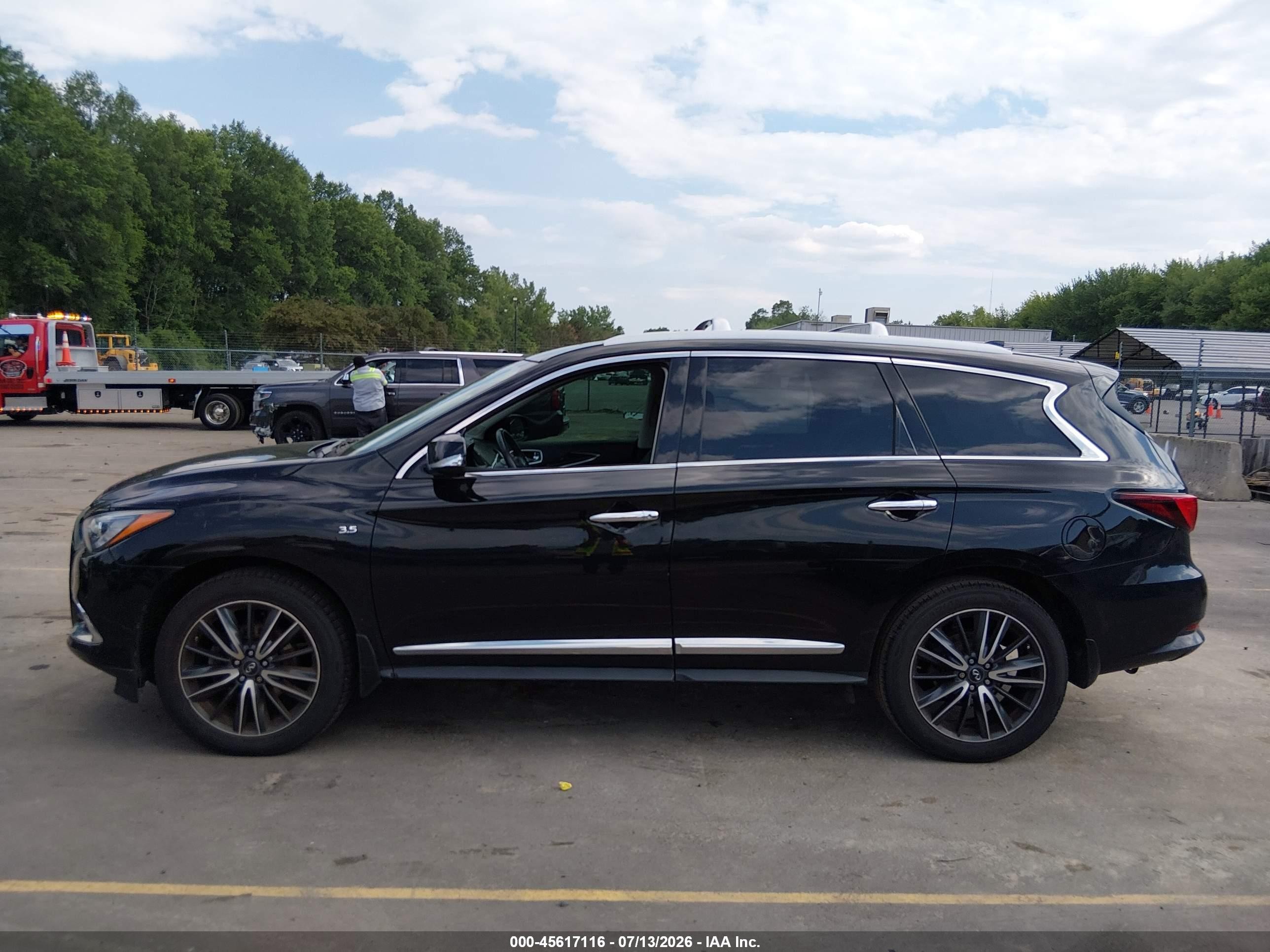 2017 Infiniti Qx60 Black vin: 5N1DL0MM9HC561437