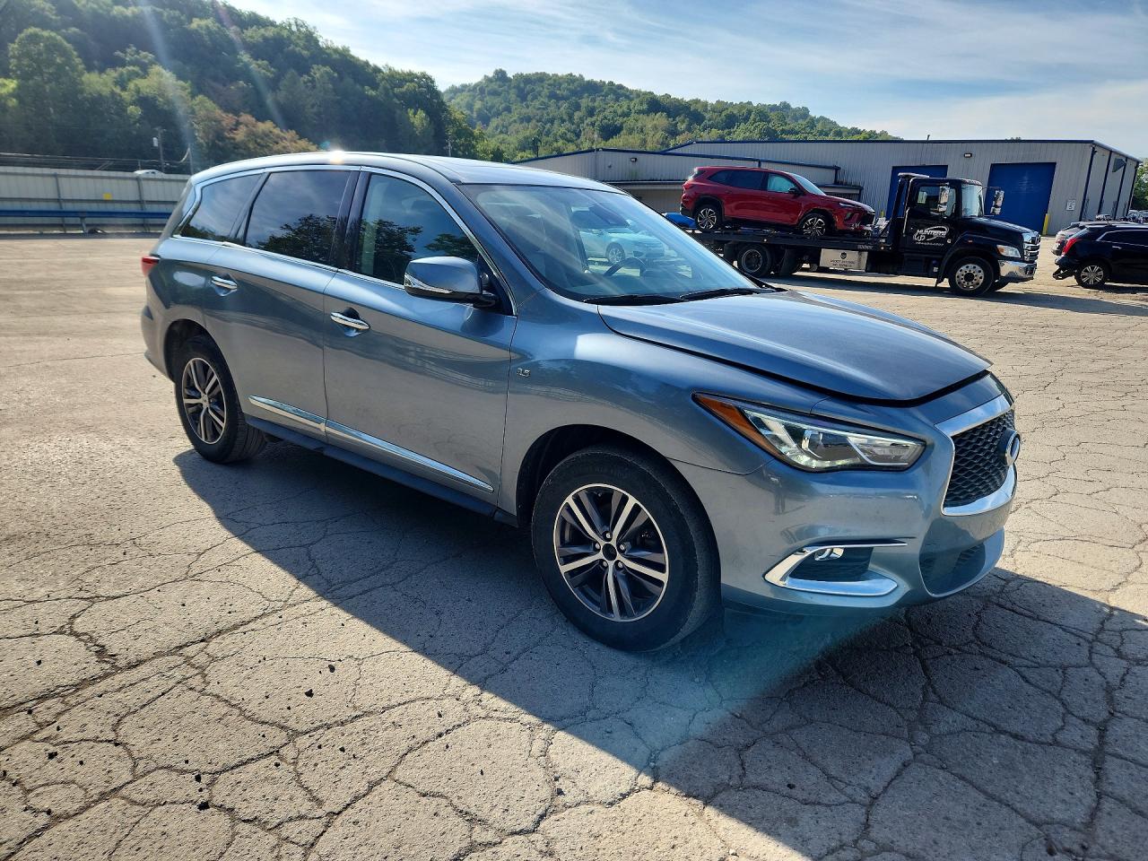 2019 Infiniti Qx60 Pure Gray vin: 5N1DL0MM9KC515310