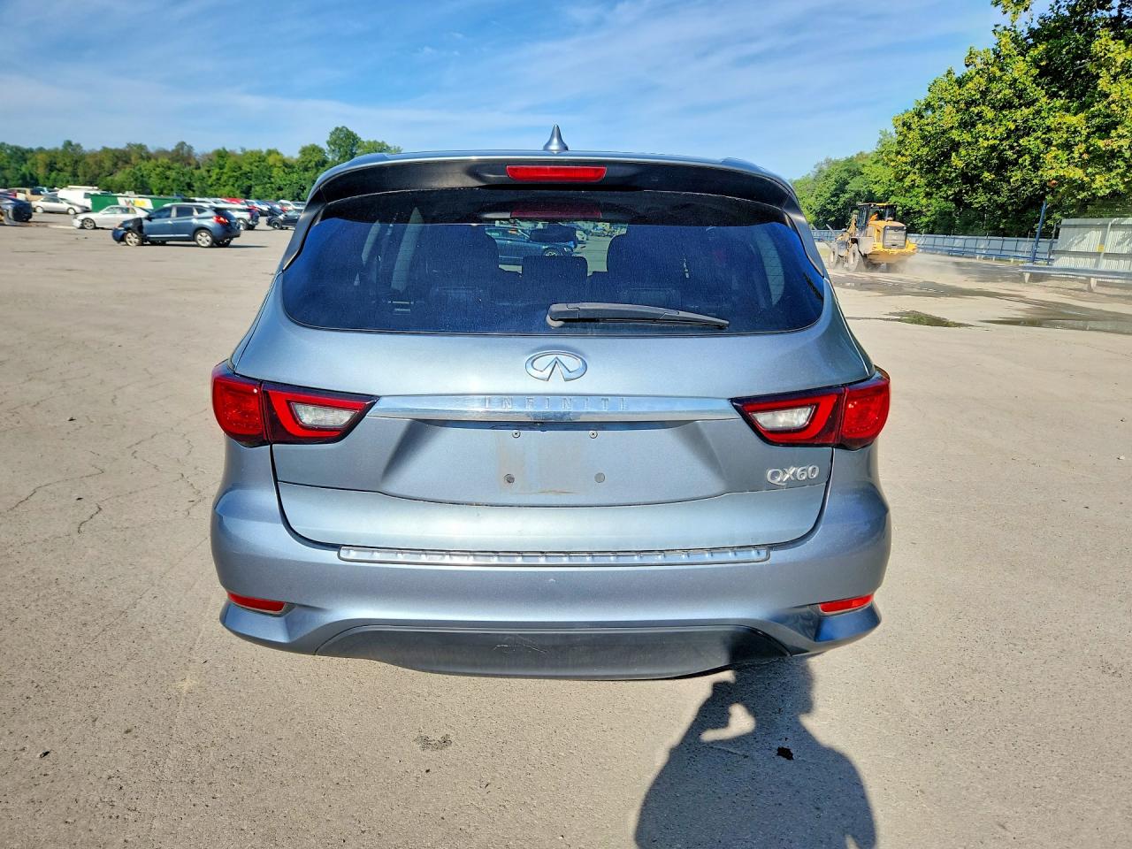 2019 Infiniti Qx60 Pure Gray vin: 5N1DL0MM9KC515310