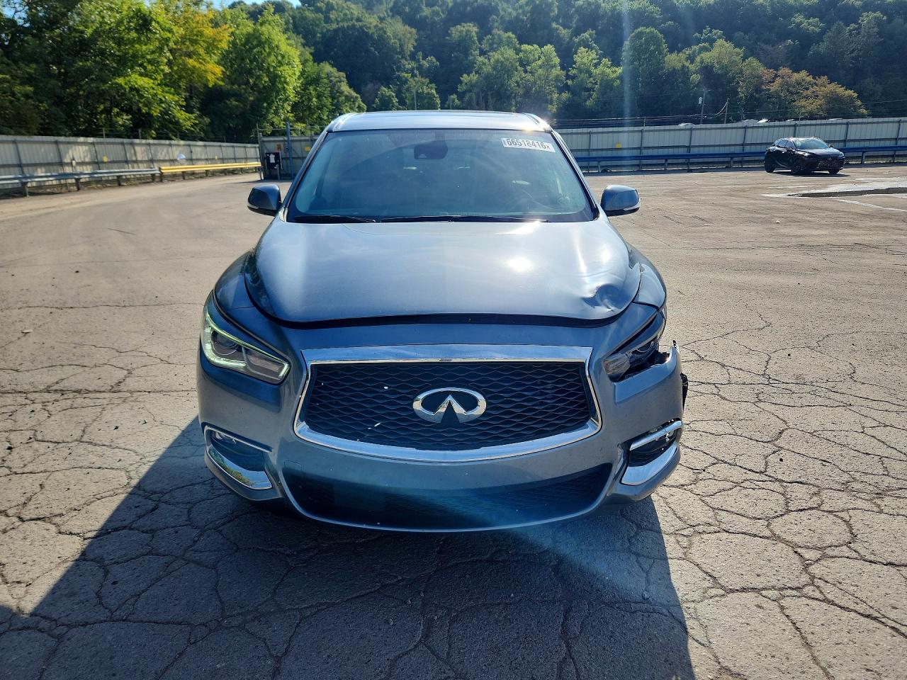 2019 Infiniti Qx60 Pure Gray vin: 5N1DL0MM9KC515310