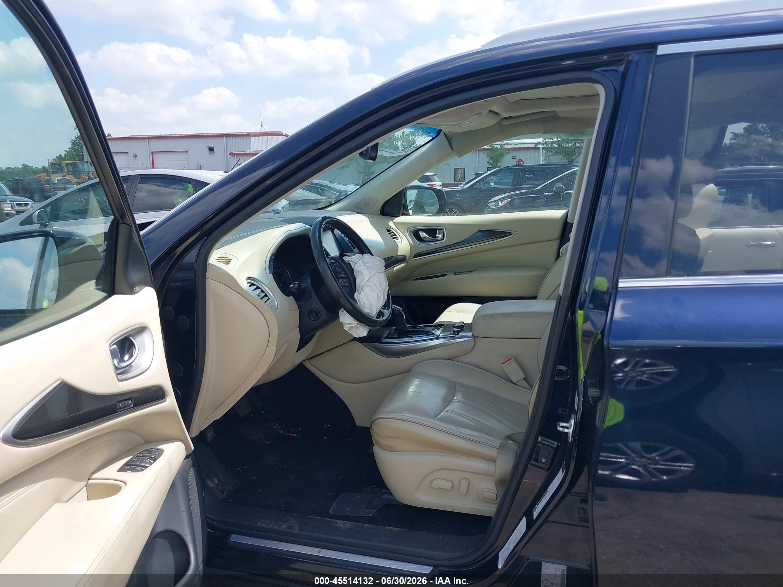 2019 Infiniti Qx60 Luxe/pure Blue vin: 5N1DL0MM9KC524184