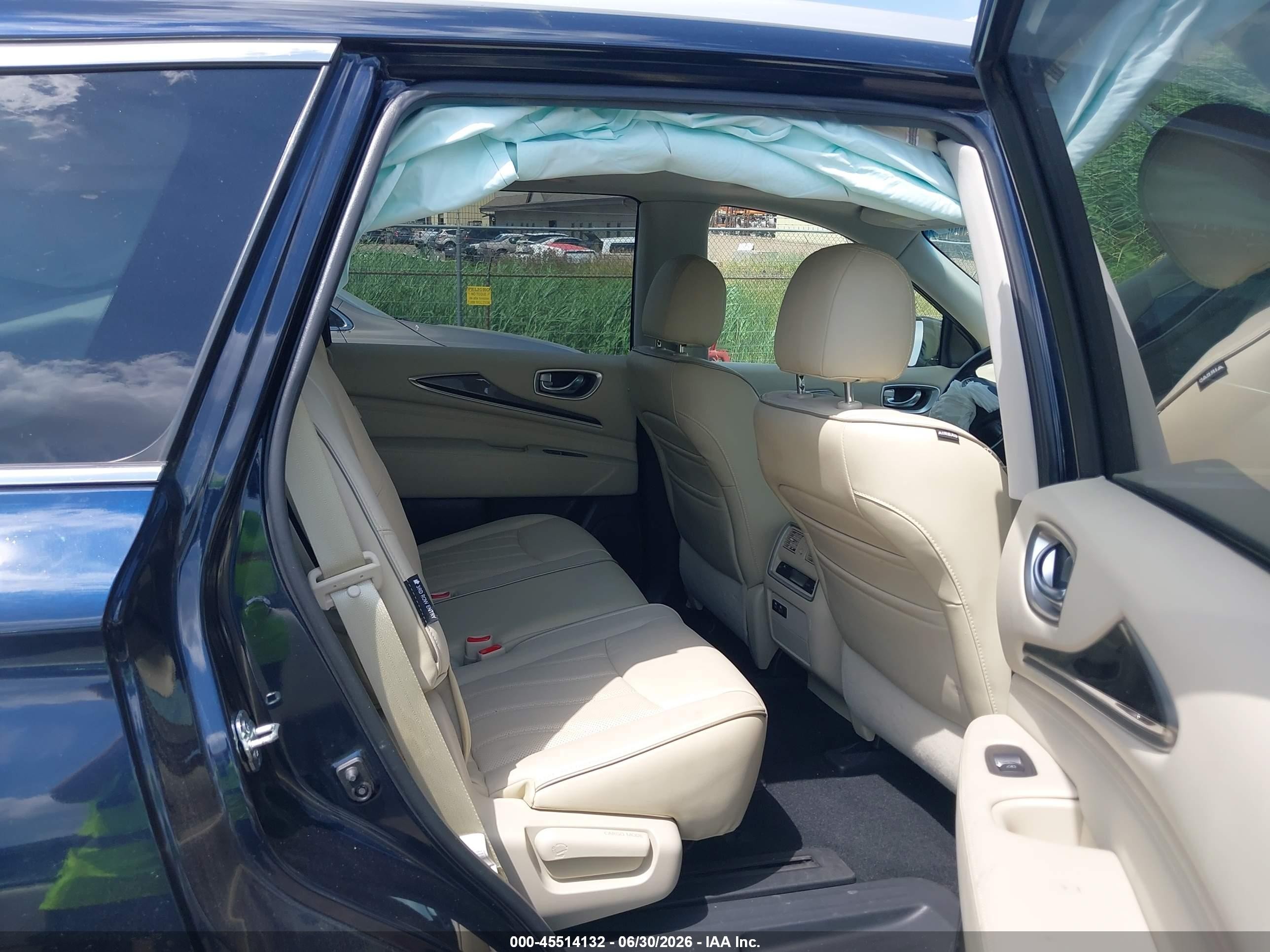 2019 Infiniti Qx60 Luxe/pure Blue vin: 5N1DL0MM9KC524184