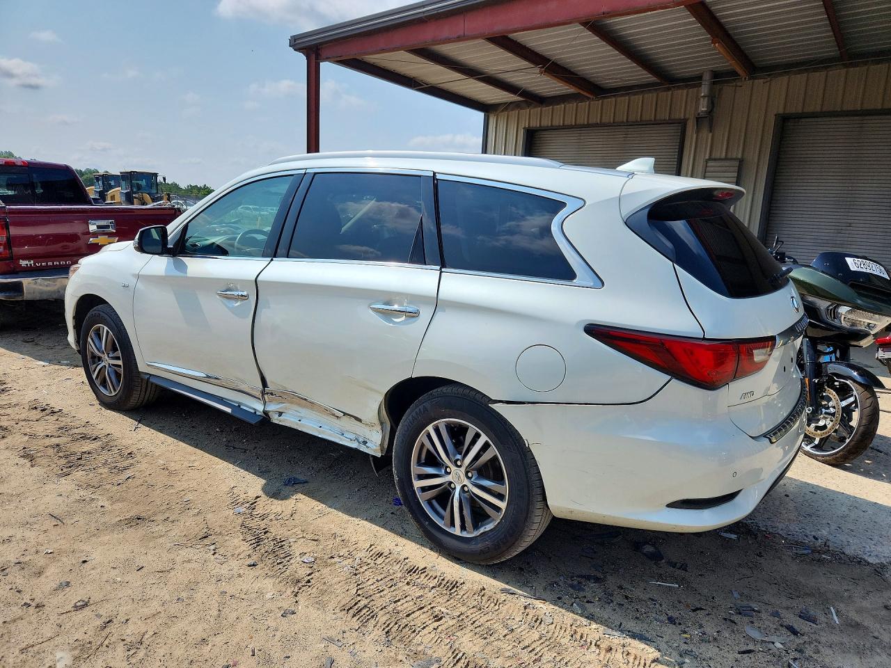 2020 Infiniti Qx60 Luxe White vin: 5N1DL0MM9LC513879