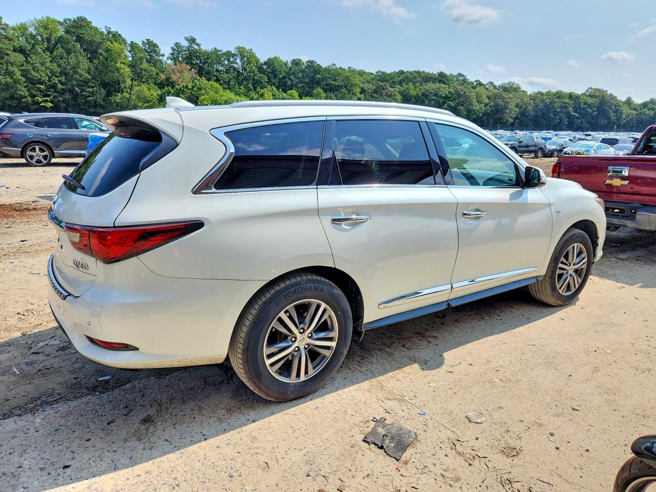 2020 Infiniti Qx60 Luxe White vin: 5N1DL0MM9LC513879