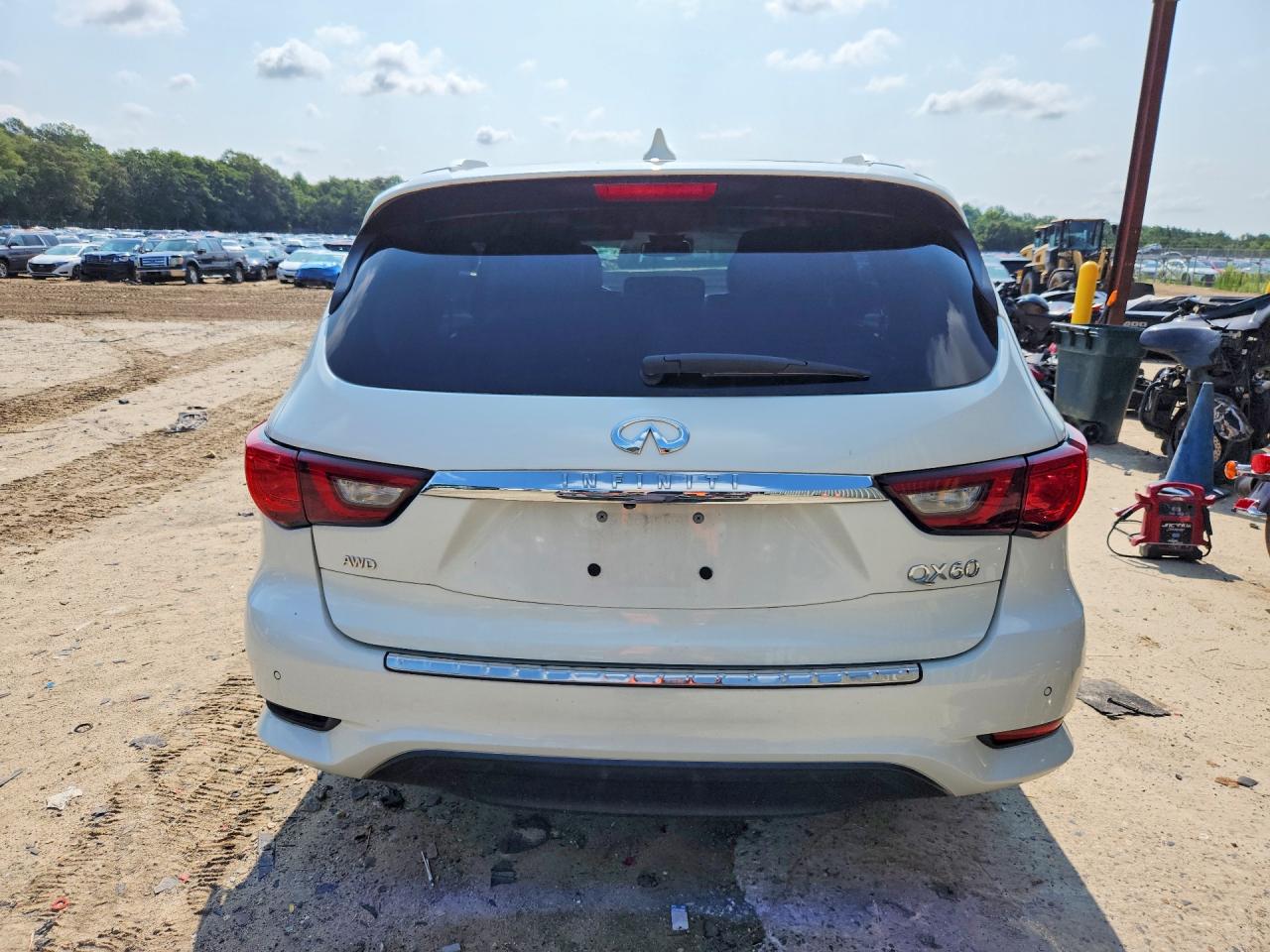 2020 Infiniti Qx60 Luxe White vin: 5N1DL0MM9LC513879