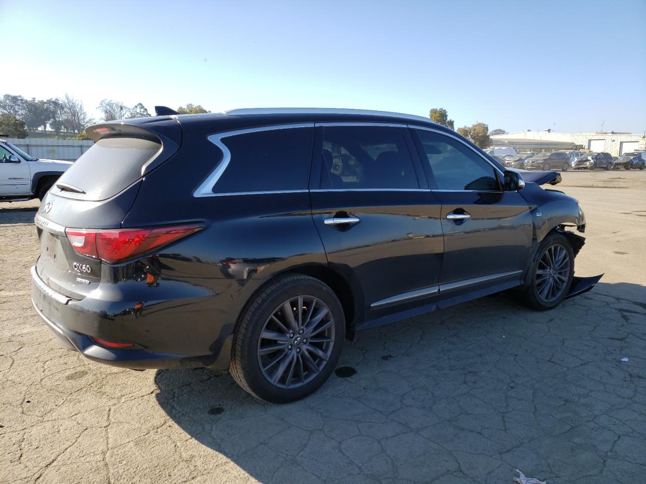 2020 Infiniti Qx60 Luxe Черный vin: 5N1DL0MM9LC531184