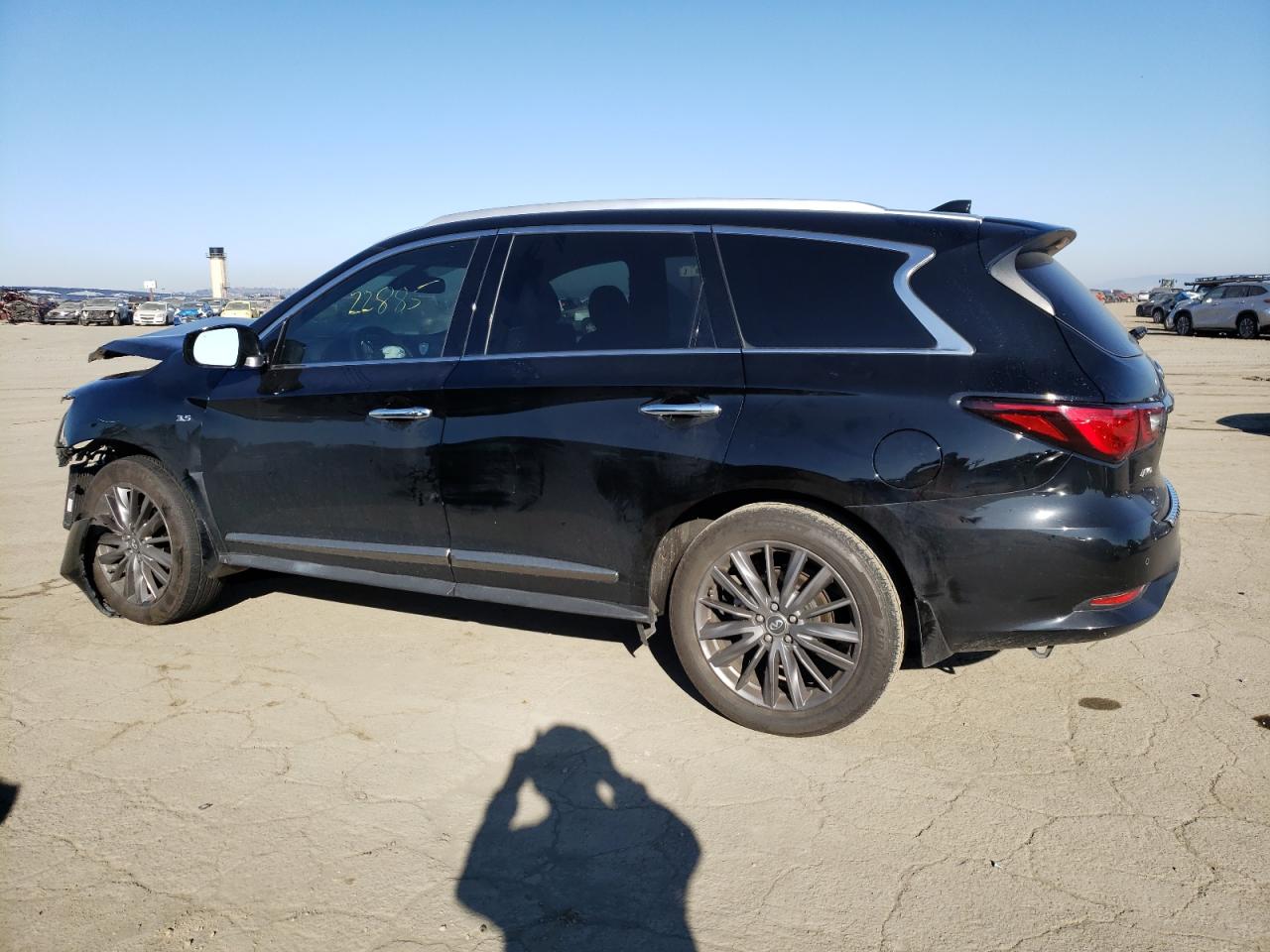 2020 Infiniti Qx60 Luxe Черный vin: 5N1DL0MM9LC531184