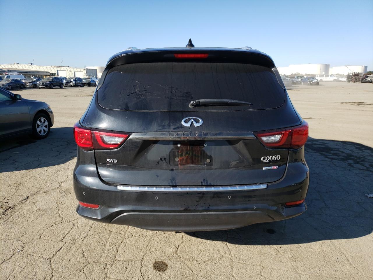 2020 Infiniti Qx60 Luxe Черный vin: 5N1DL0MM9LC531184