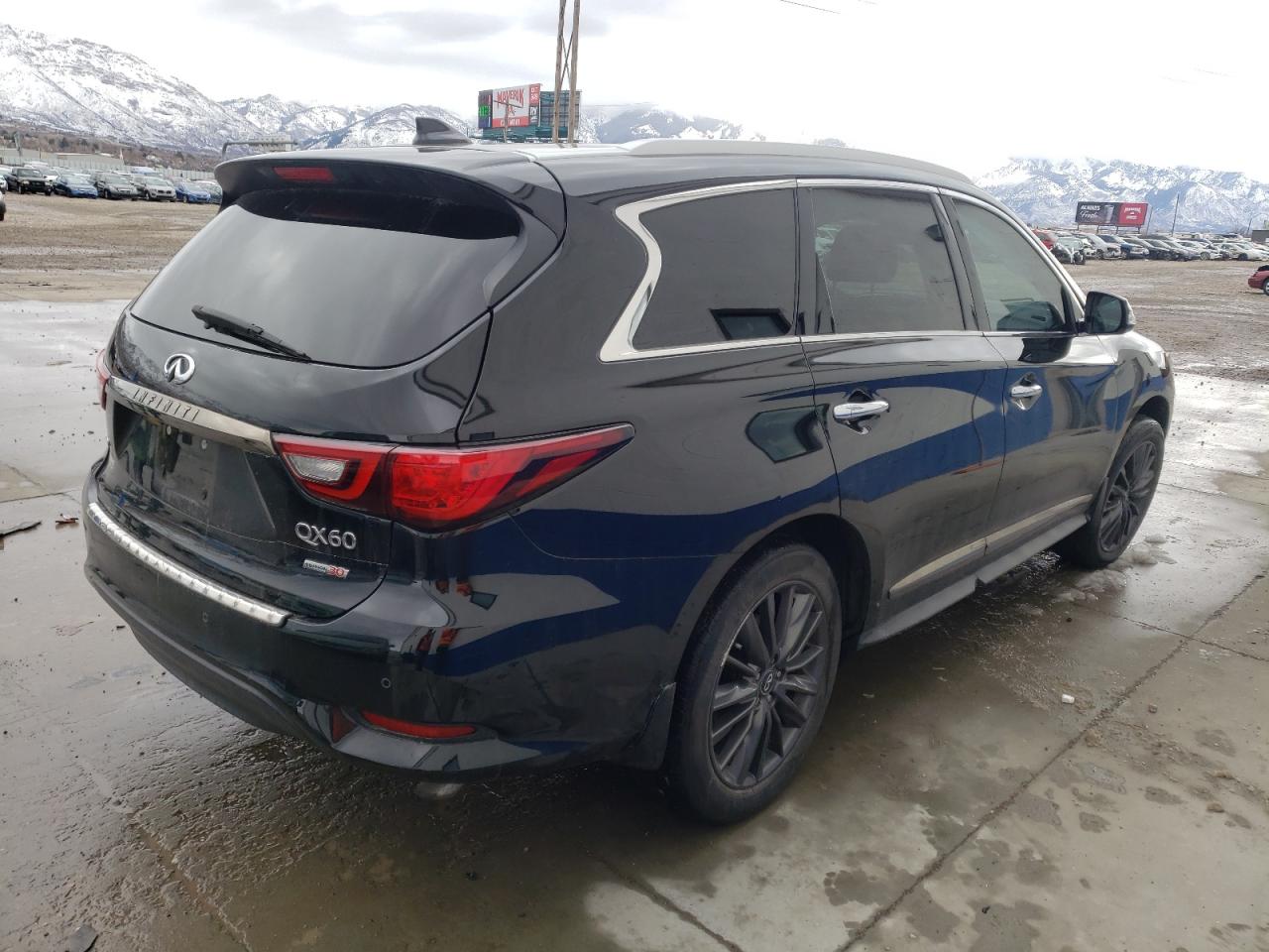 2020 Infiniti Qx60 Luxe Black vin: 5N1DL0MM9LC531184