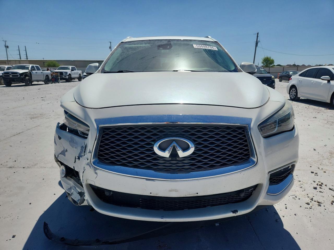 2017 Infiniti Qx60 Base Белый vin: 5N1DL0MMXHC511002