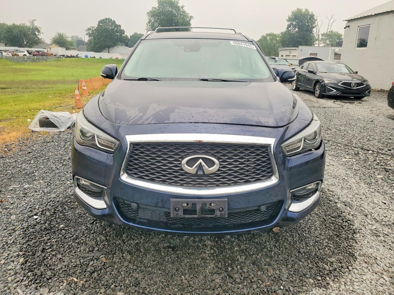 2017 Infiniti Qx60 Base Blue vin: 5N1DL0MMXHC525028