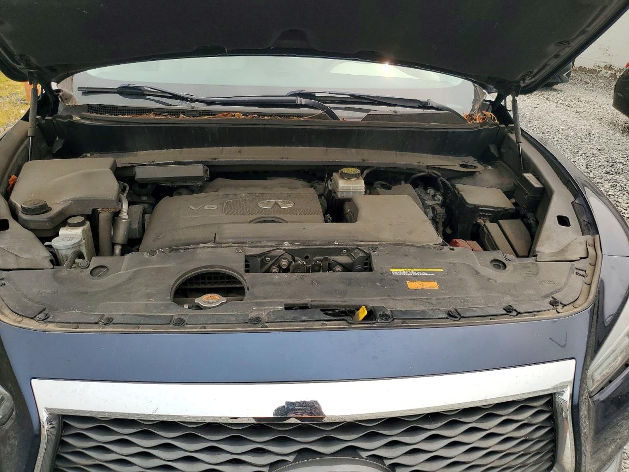2017 Infiniti Qx60 Base Blue vin: 5N1DL0MMXHC525028