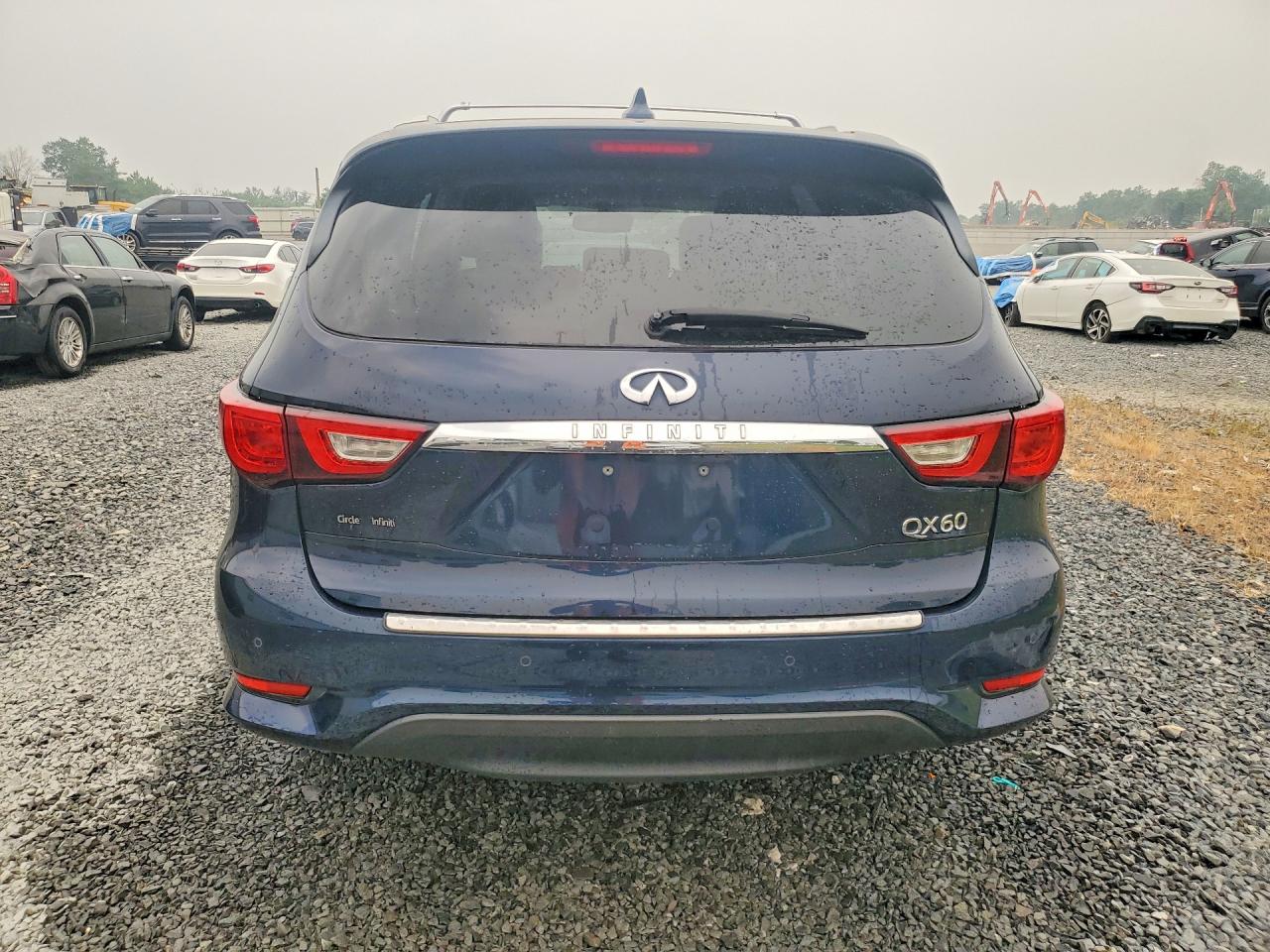 2017 Infiniti Qx60 Base Blue vin: 5N1DL0MMXHC525028