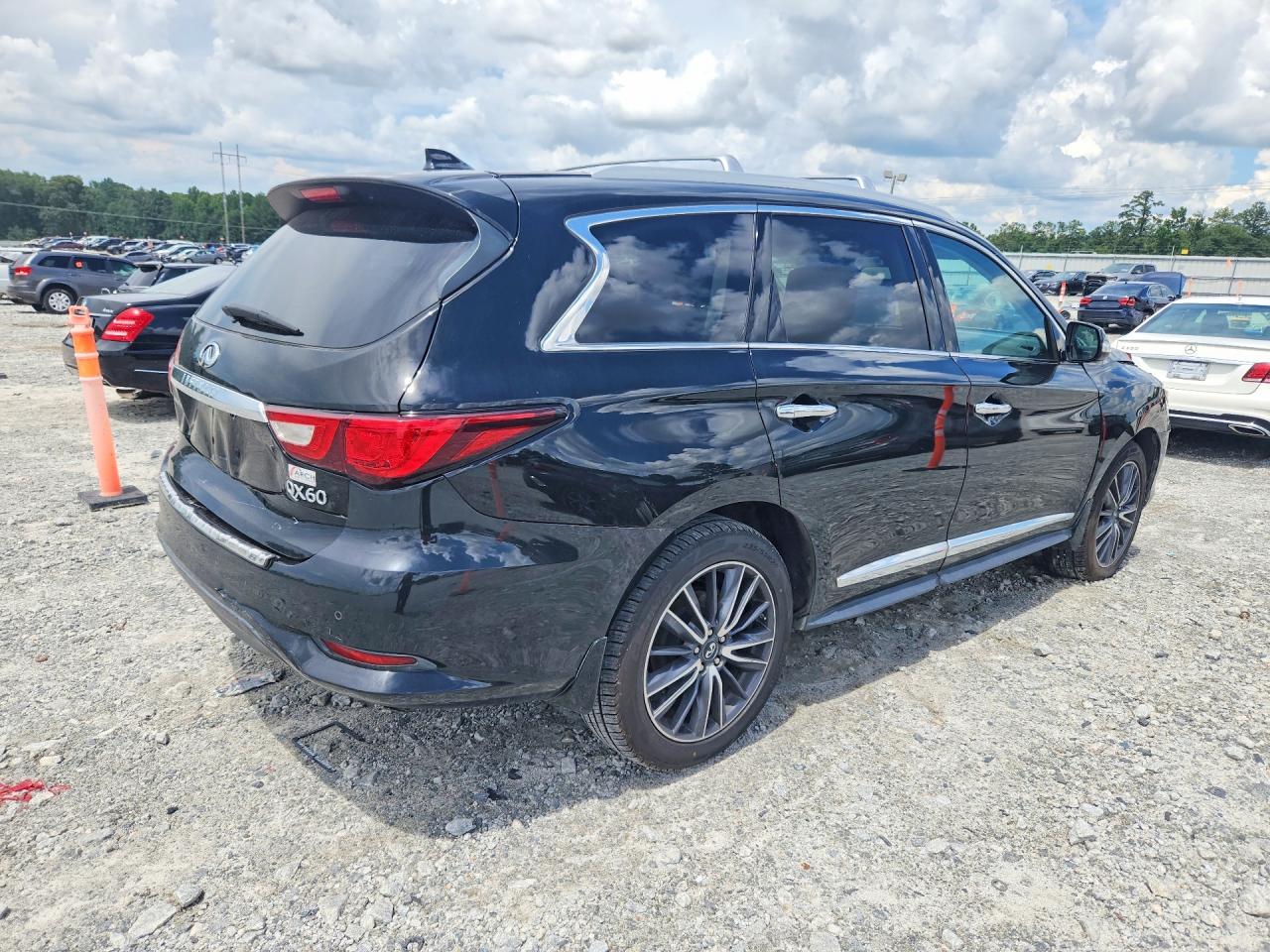 2017 Infiniti Qx60 Base Black vin: 5N1DL0MMXHC545554