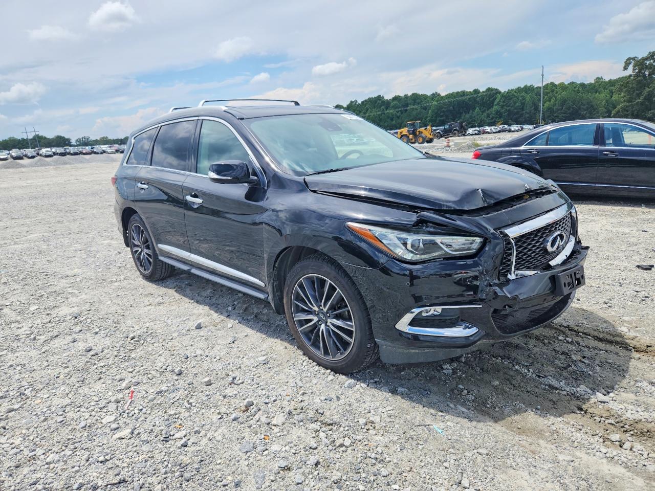 2017 Infiniti Qx60 Base Black vin: 5N1DL0MMXHC545554