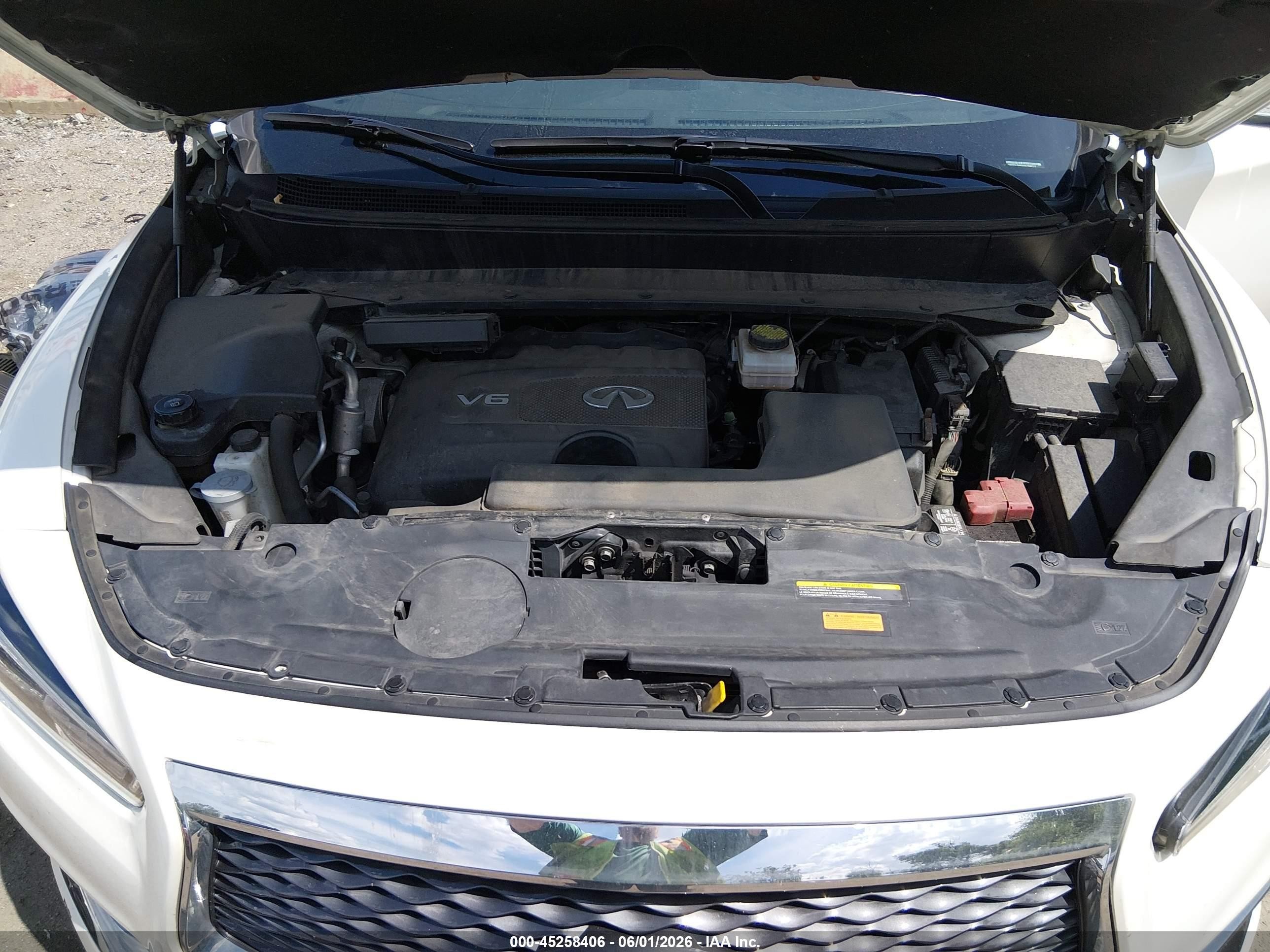 2019 Infiniti Qx60 Luxe White vin: 5N1DL0MMXKC508527