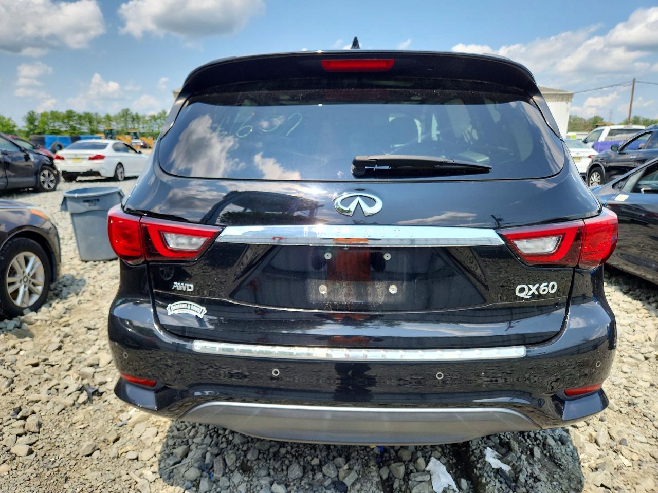 2020 Infiniti Qx60 Luxe Black vin: 5N1DL0MMXLC504043