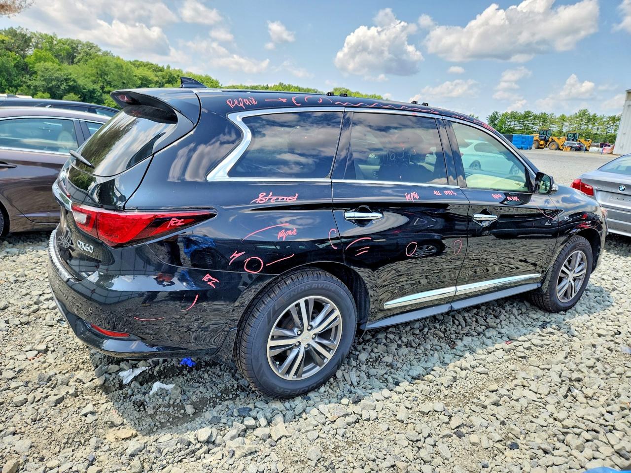 2020 Infiniti Qx60 Luxe Black vin: 5N1DL0MMXLC504043