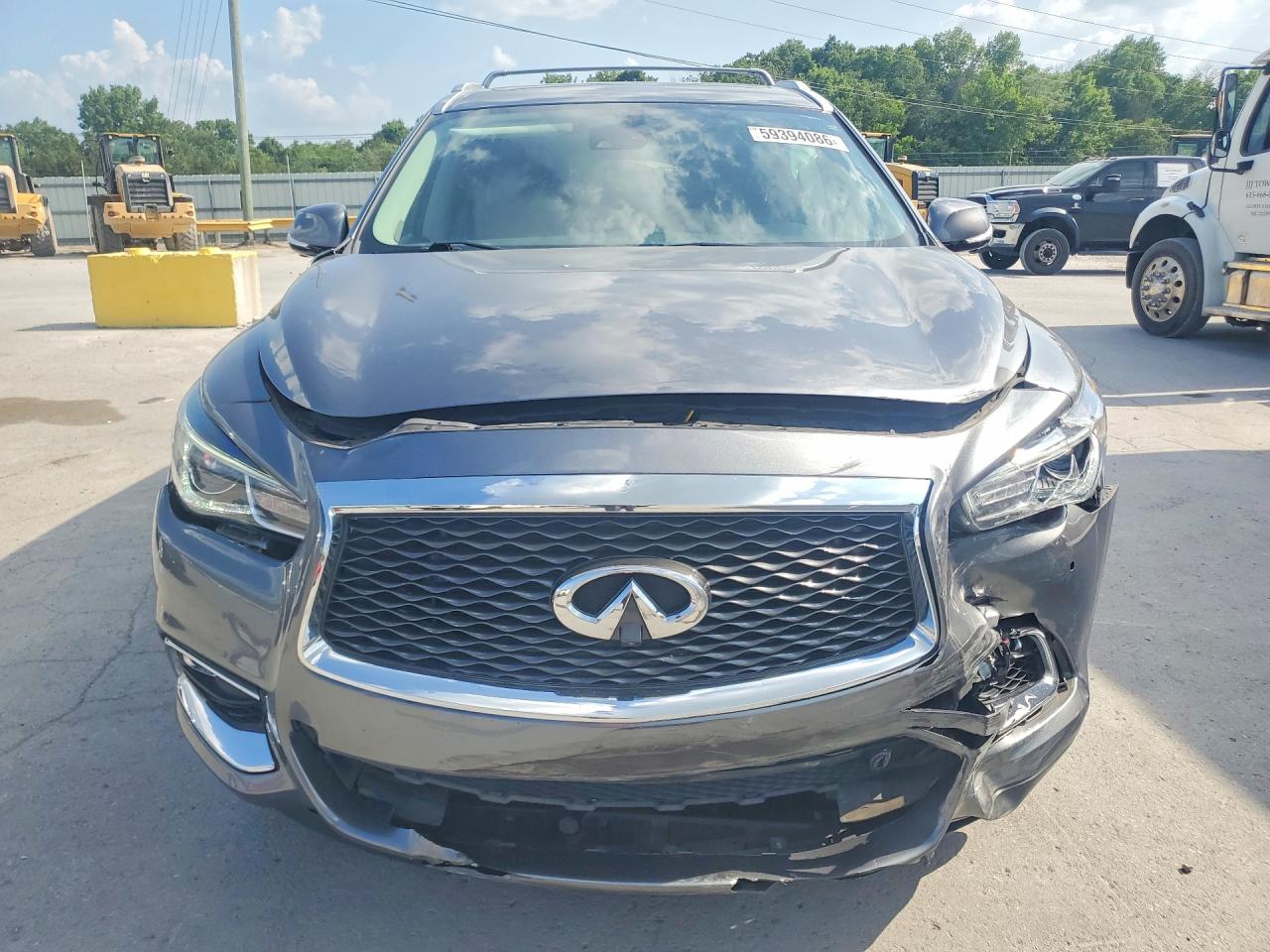2020 Infiniti Qx60 Luxe Silver vin: 5N1DL0MMXLC524826