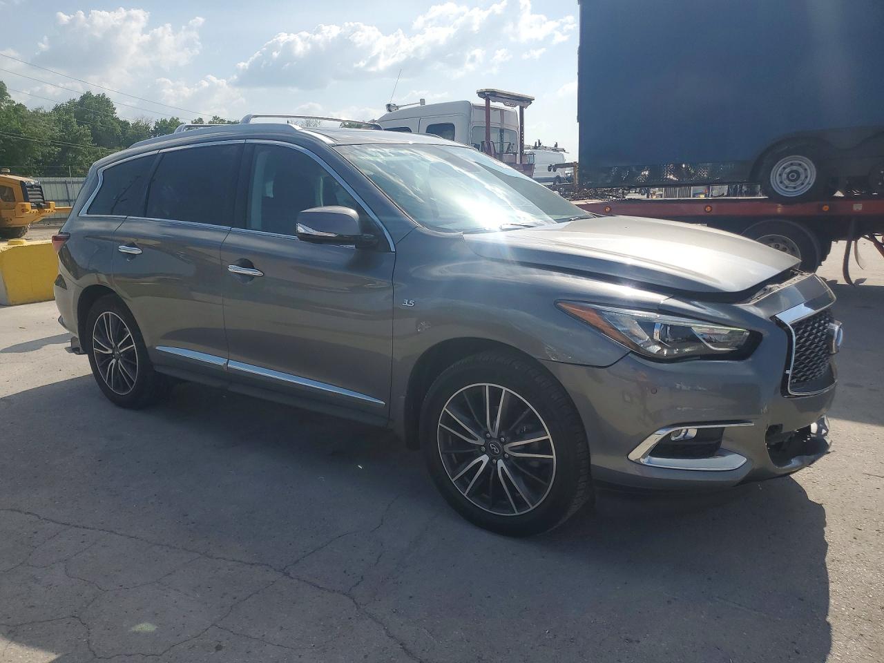 2020 Infiniti Qx60 Luxe Silver vin: 5N1DL0MMXLC524826
