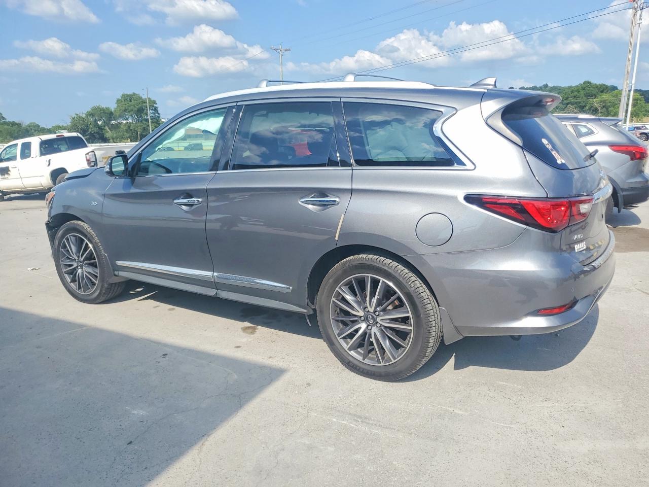 2020 Infiniti Qx60 Luxe Silver vin: 5N1DL0MMXLC524826