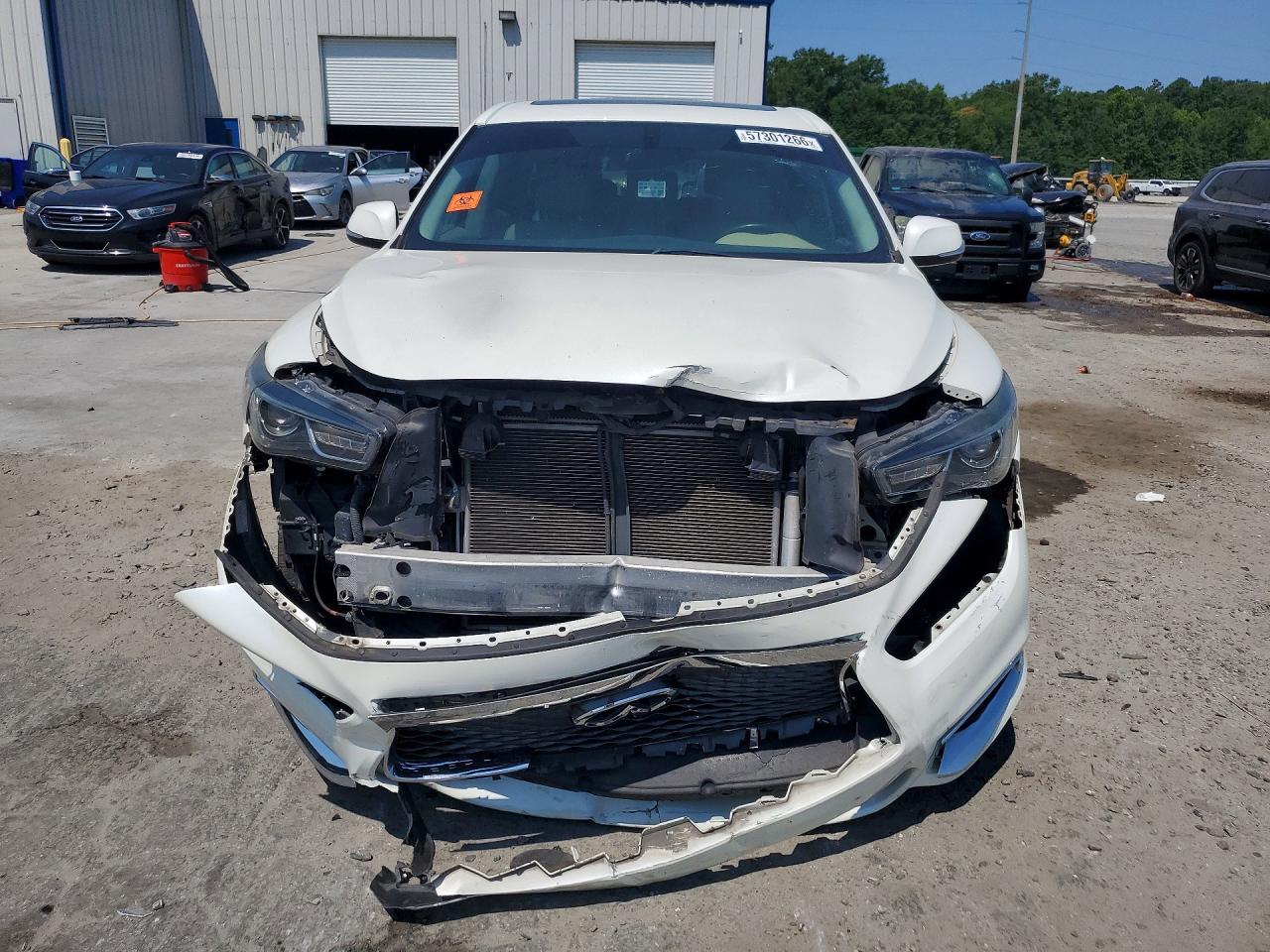 2017 Infiniti Qx60 Base White vin: 5N1DL0MN0HC524964