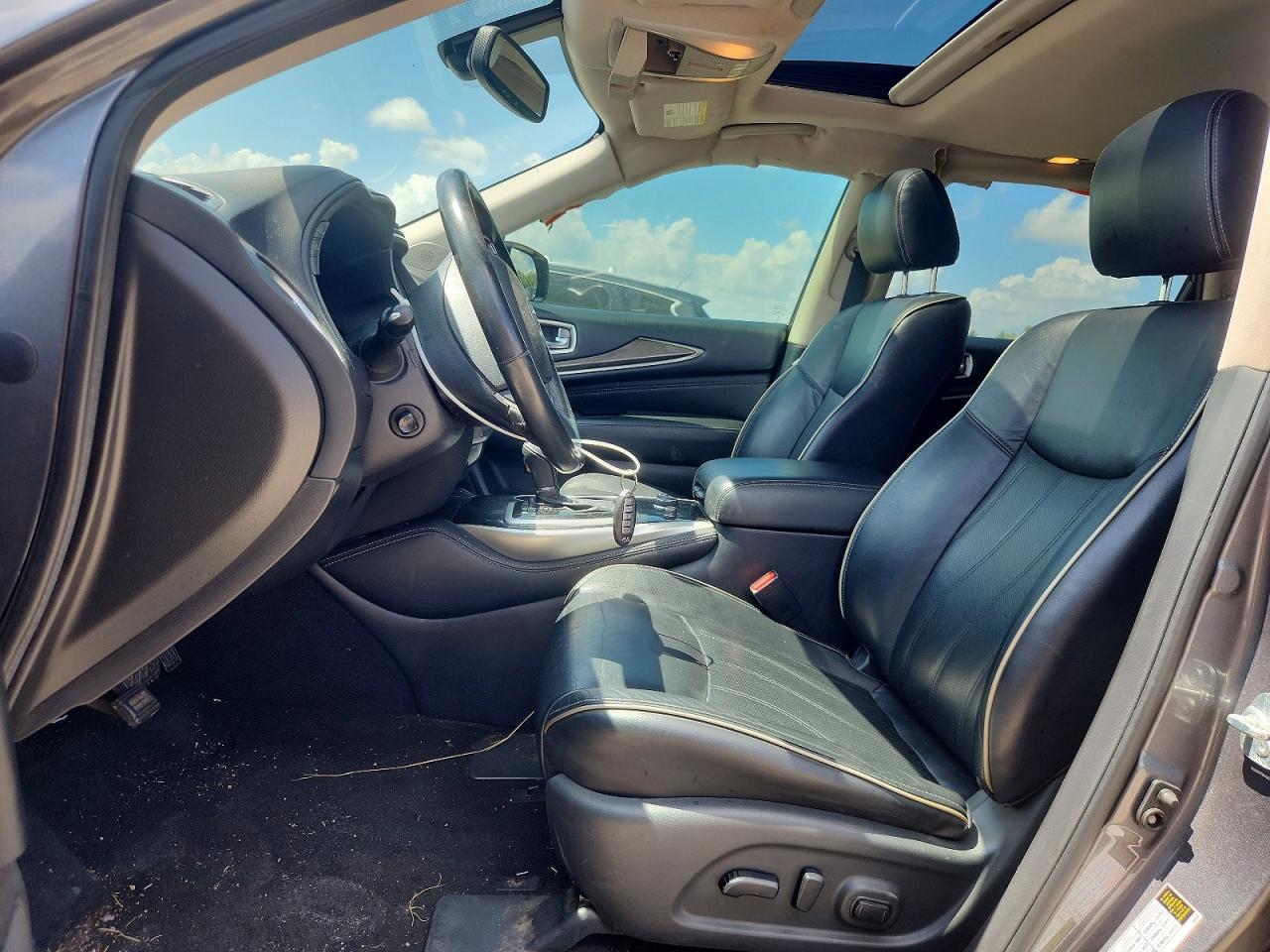 2017 Infiniti Qx60 Base Gray vin: 5N1DL0MN0HC553462