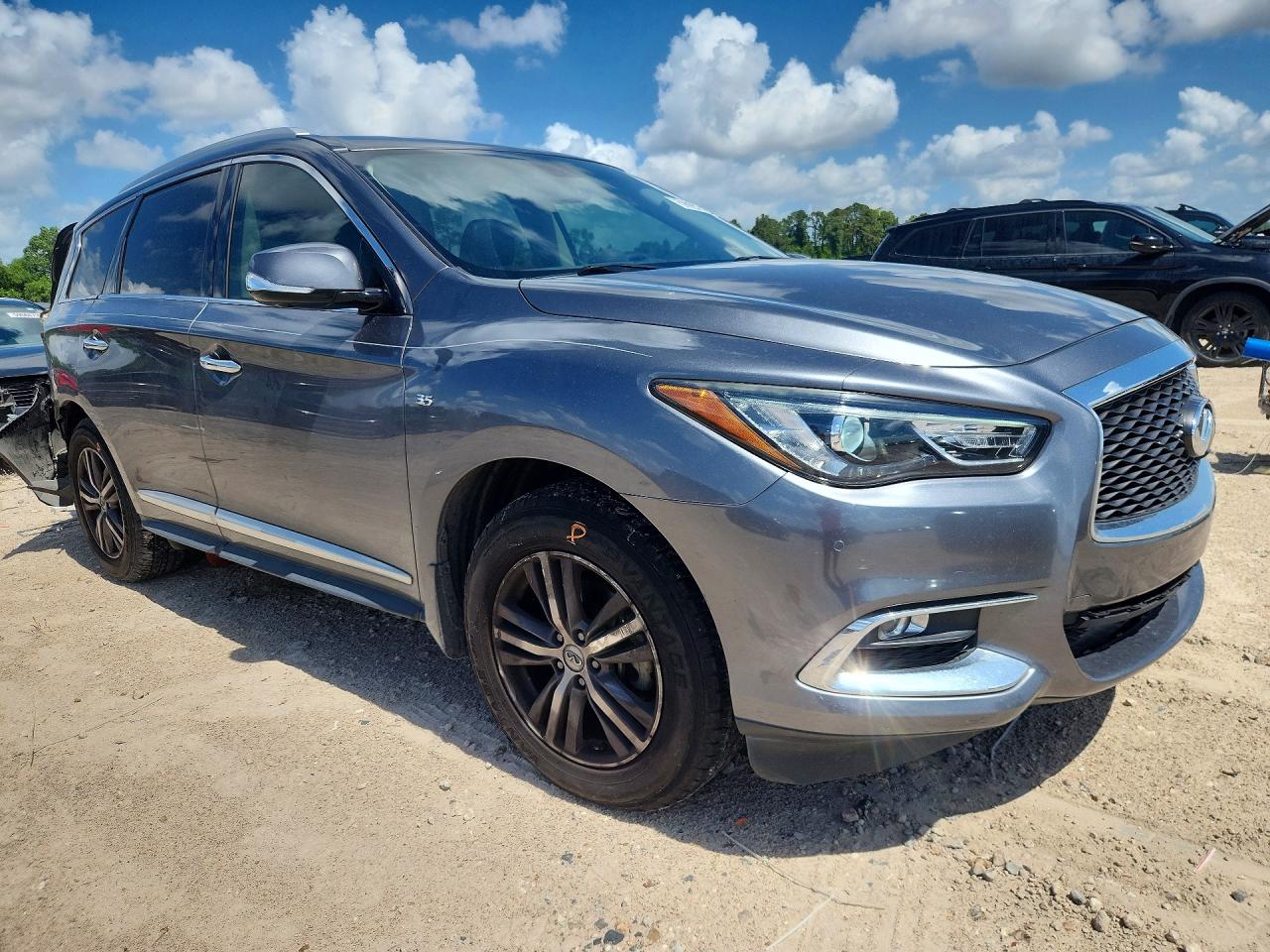 2017 Infiniti Qx60 Base Gray vin: 5N1DL0MN0HC553462