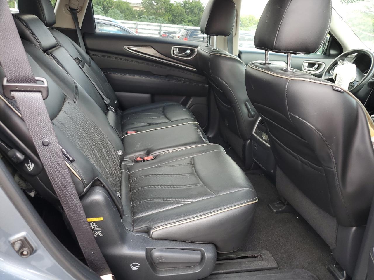 2018 Infiniti Qx60 Gray vin: 5N1DL0MN0JC533413