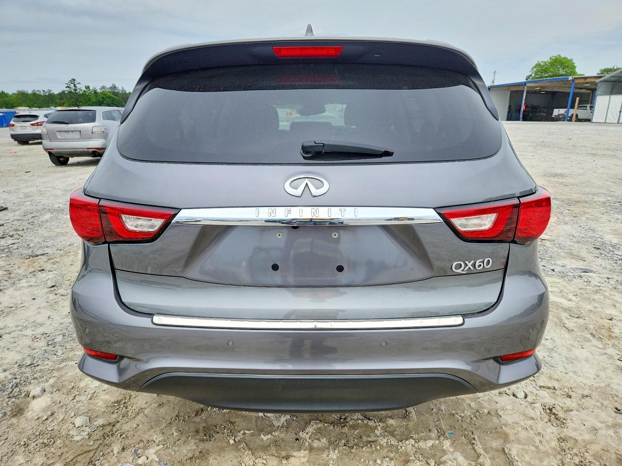2017 Infiniti Qx60 Base Silver vin: 5N1DL0MN1HC501919