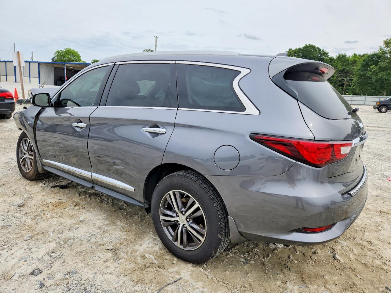 2017 Infiniti Qx60 Base Silver vin: 5N1DL0MN1HC501919