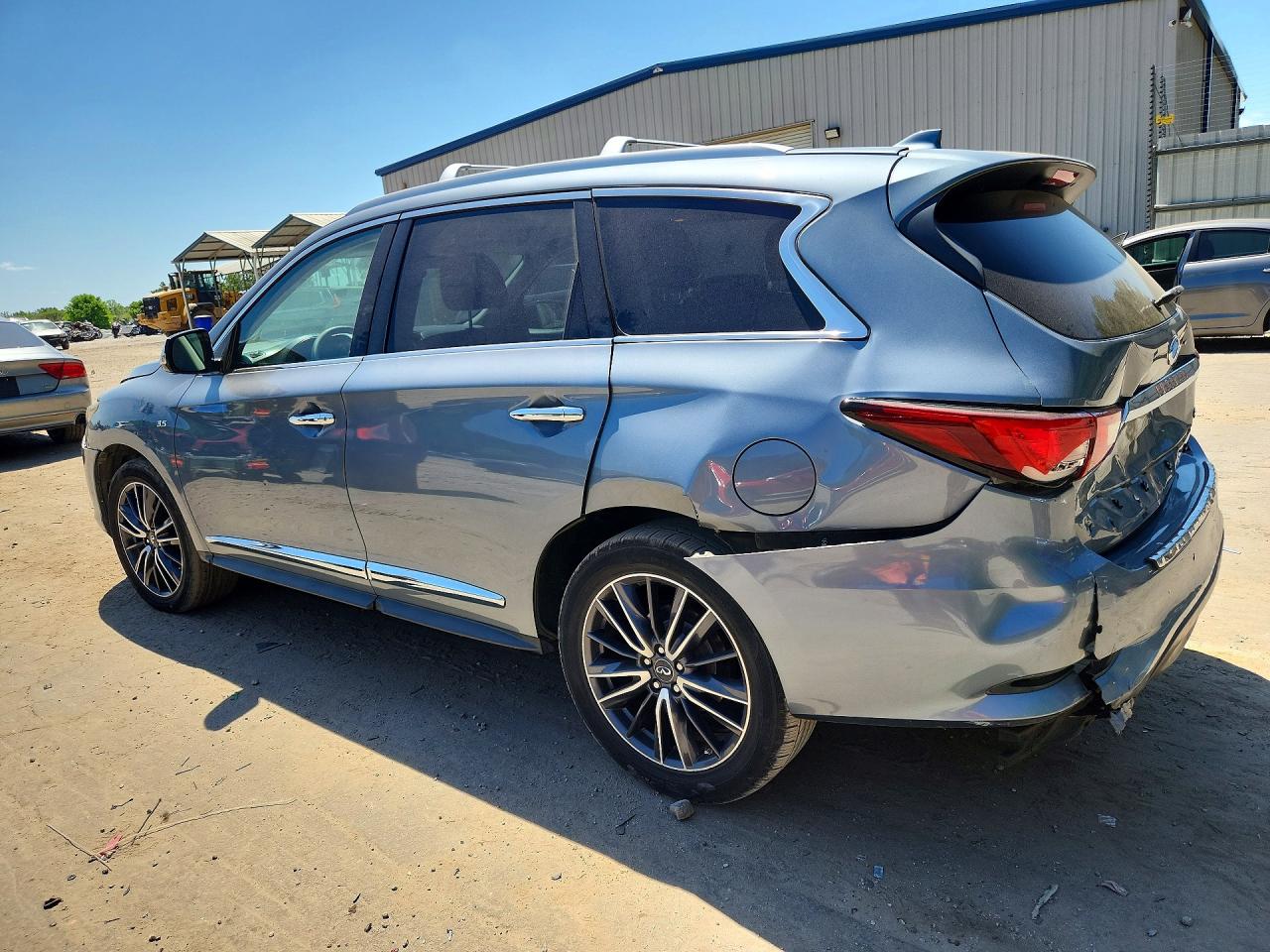 2017 Infiniti Qx60 Base Silver vin: 5N1DL0MN1HC511186