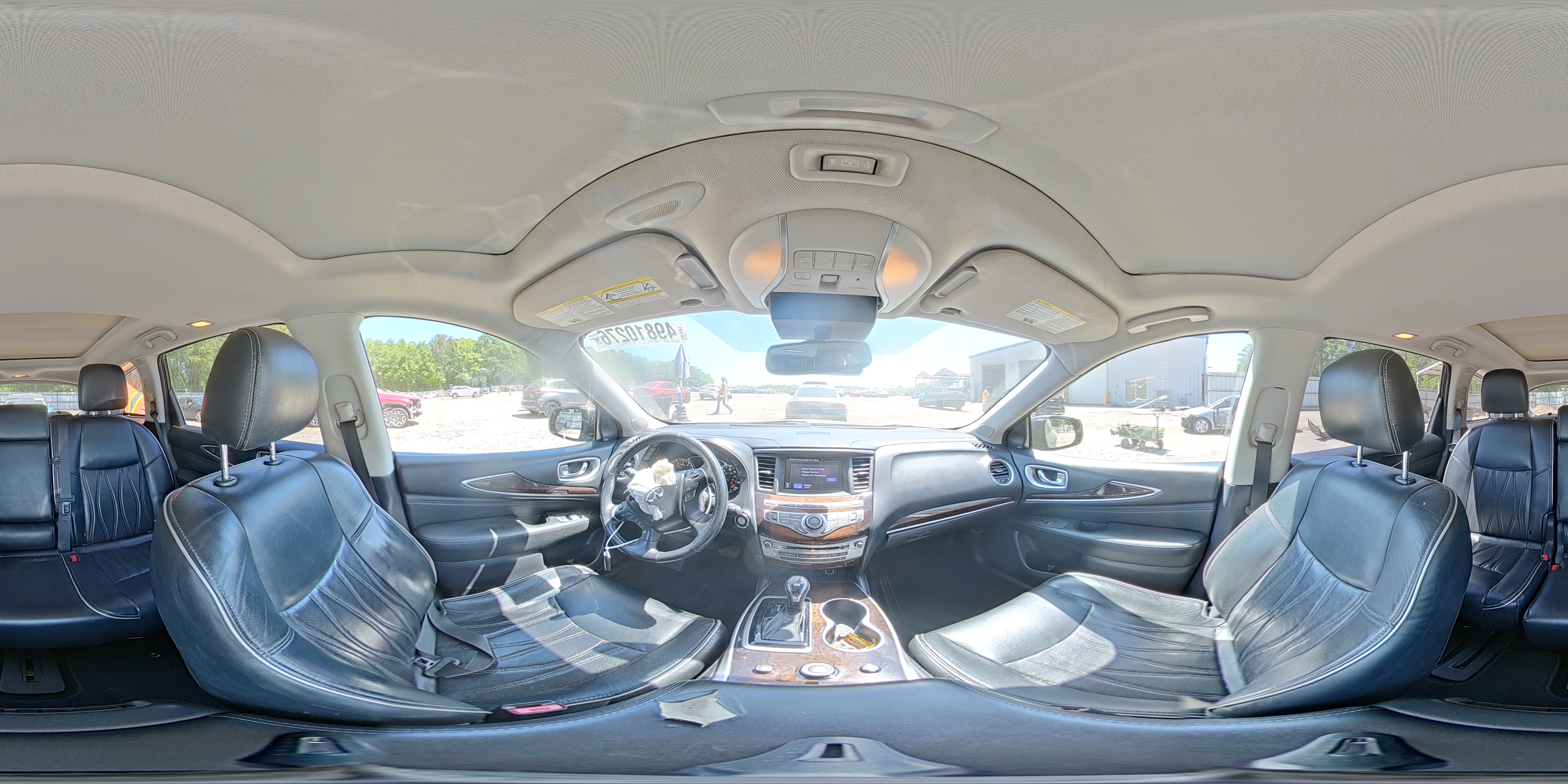 2017 Infiniti Qx60 Base Silver vin: 5N1DL0MN1HC511186