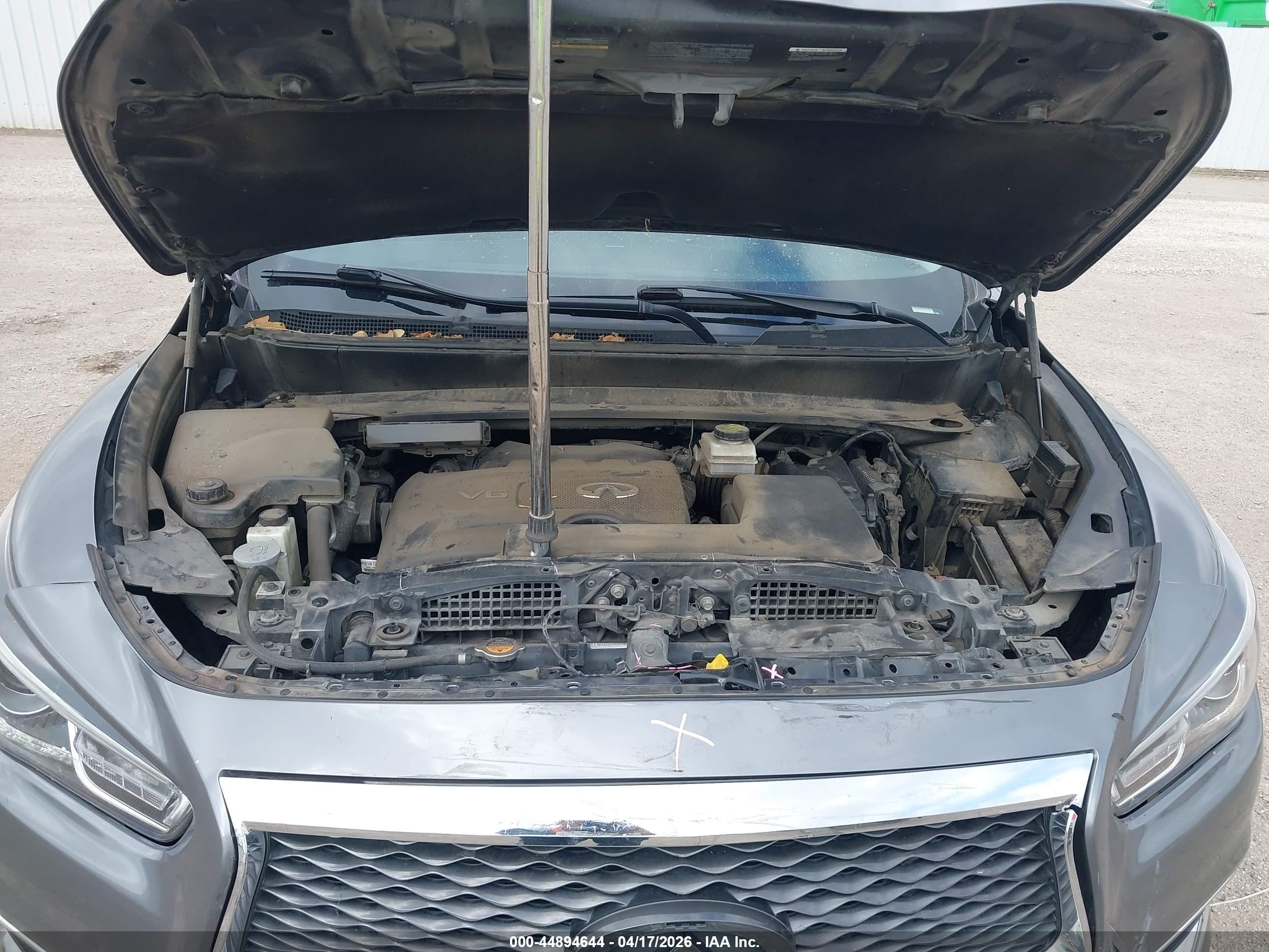2020 Infiniti Qx60 Luxe Gray vin: 5N1DL0MN1LC543905