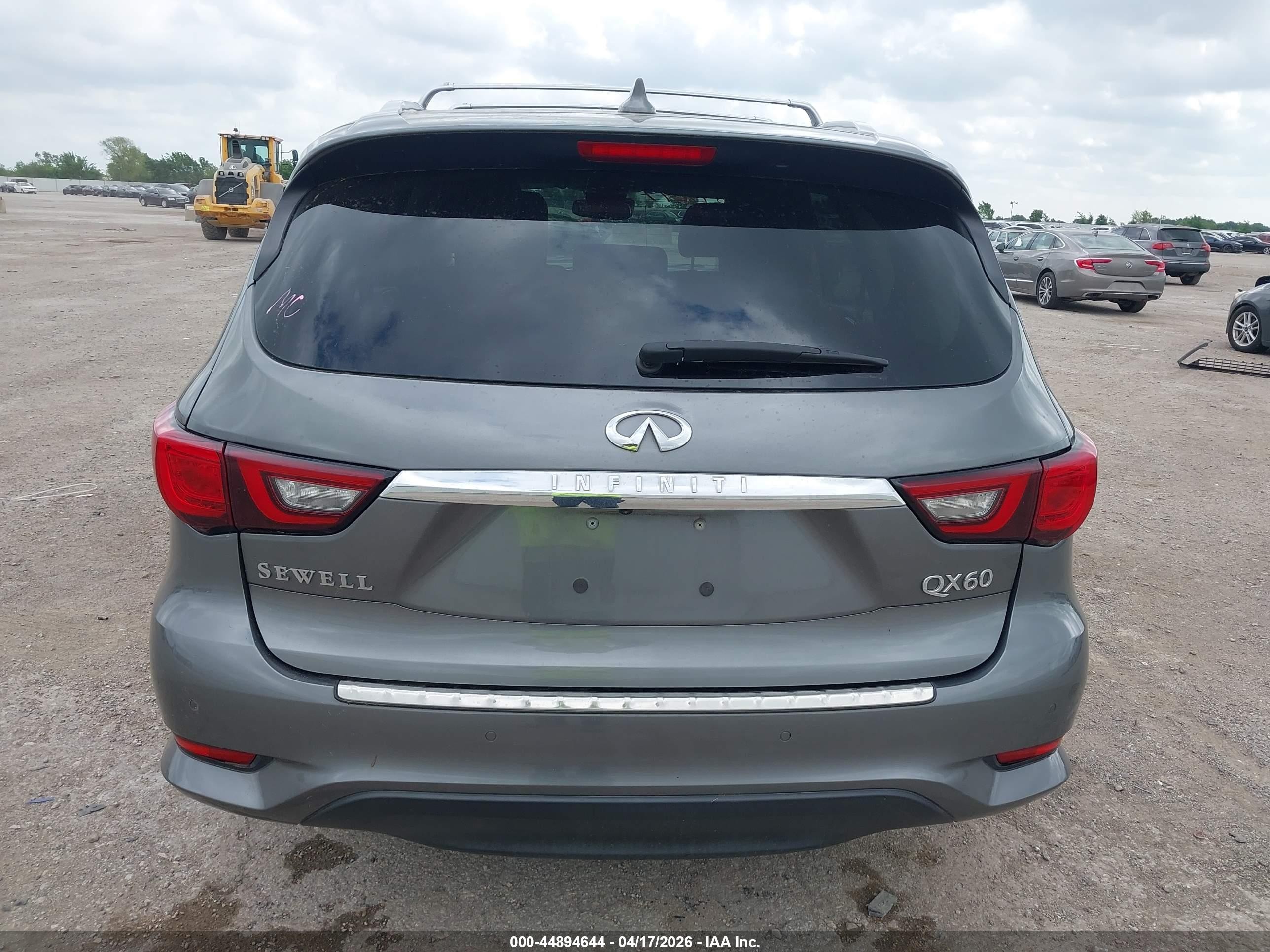2020 Infiniti Qx60 Luxe Gray vin: 5N1DL0MN1LC543905