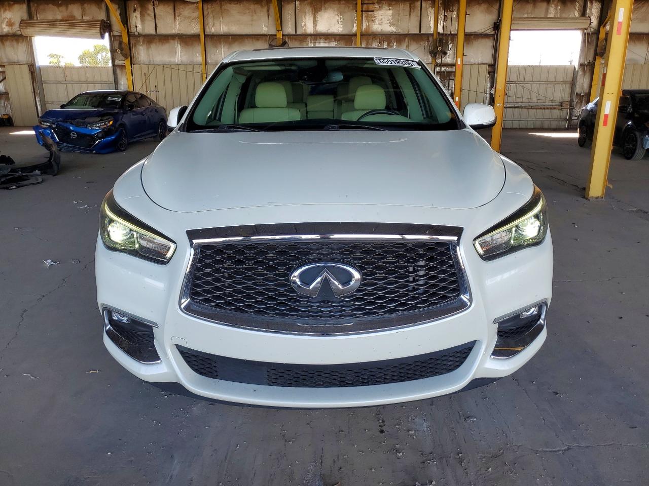 2020 Infiniti Qx60 Pure White vin: 5N1DL0MN2LC518348