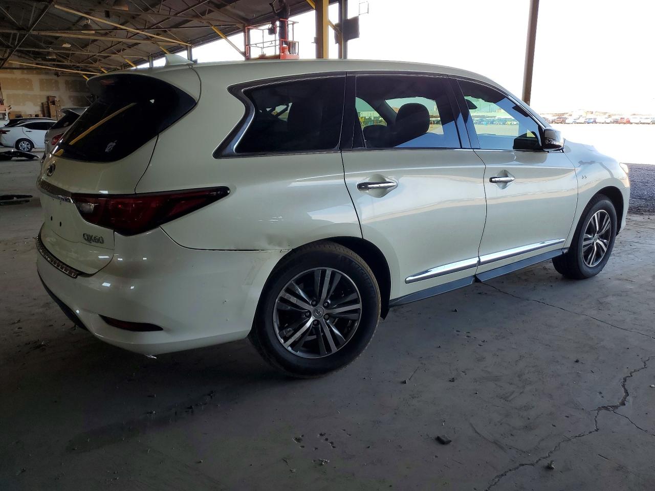 2020 Infiniti Qx60 Pure White vin: 5N1DL0MN2LC518348