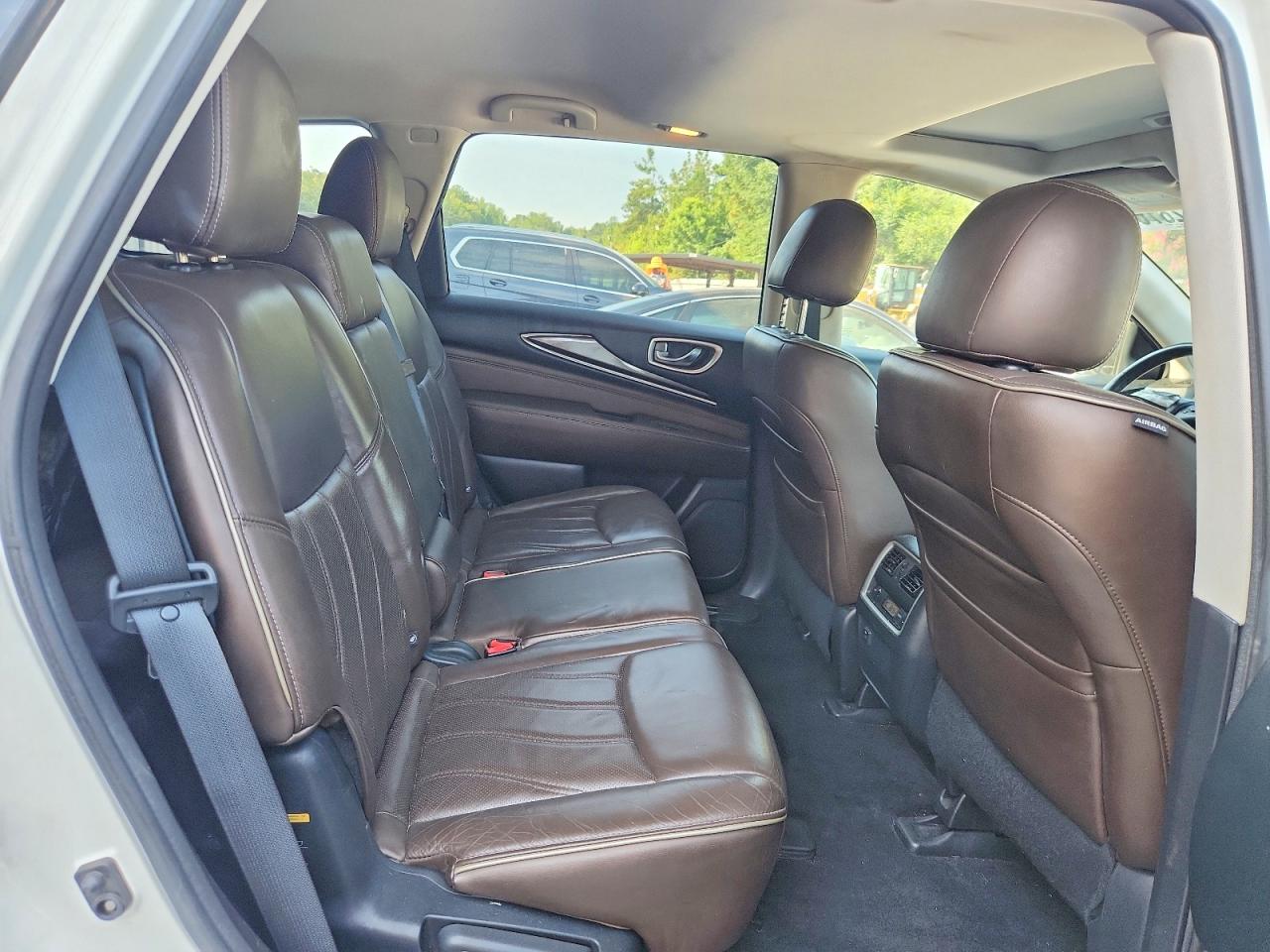 2017 Infiniti Qx60 Base White vin: 5N1DL0MN3HC506314
