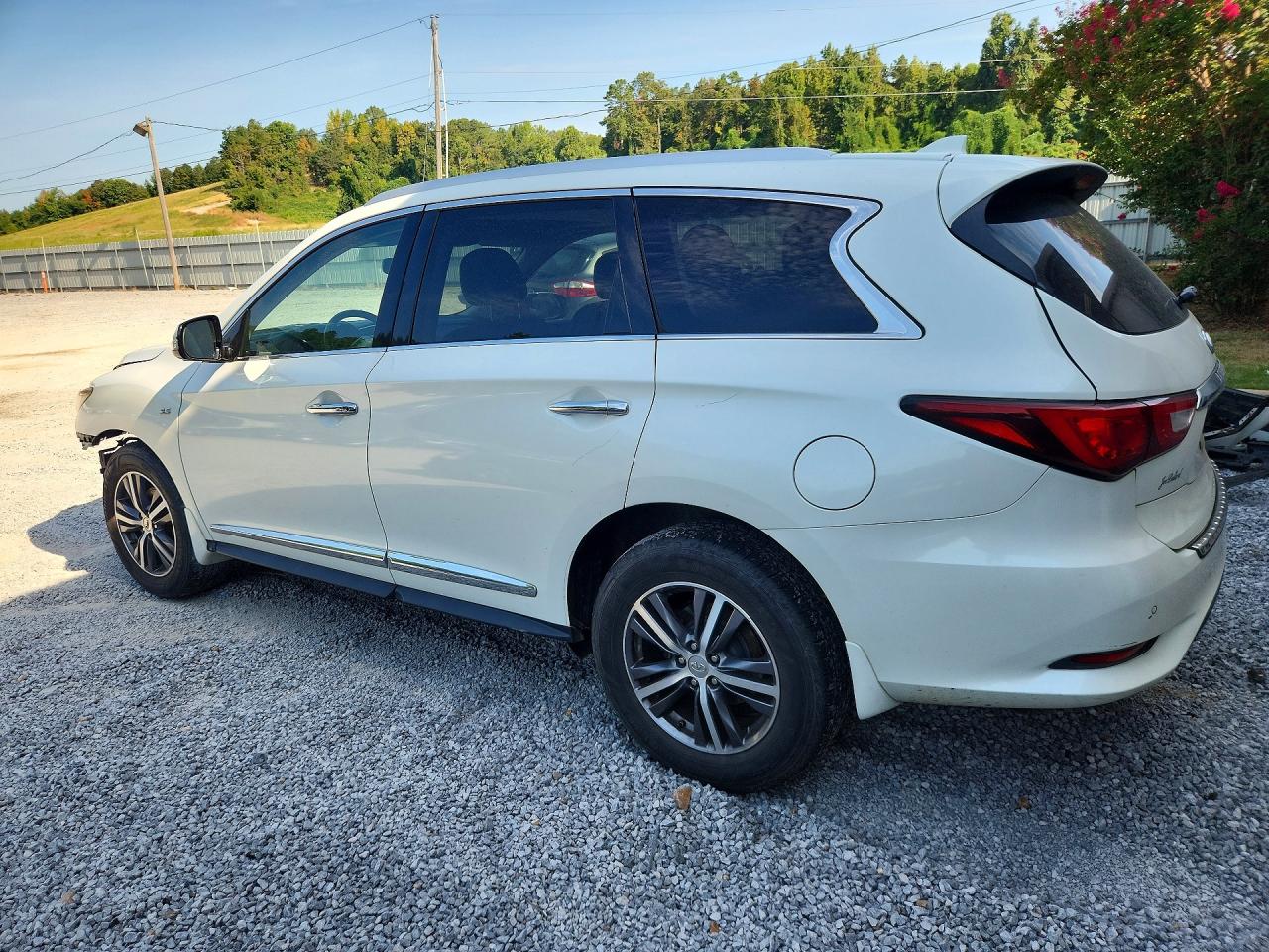 2017 Infiniti Qx60 Base White vin: 5N1DL0MN3HC506314