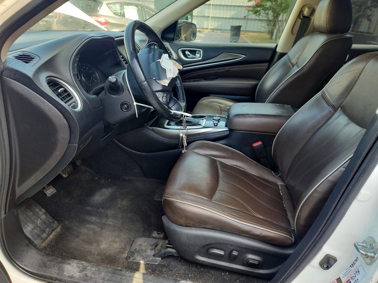 2017 Infiniti Qx60 Base White vin: 5N1DL0MN3HC506314