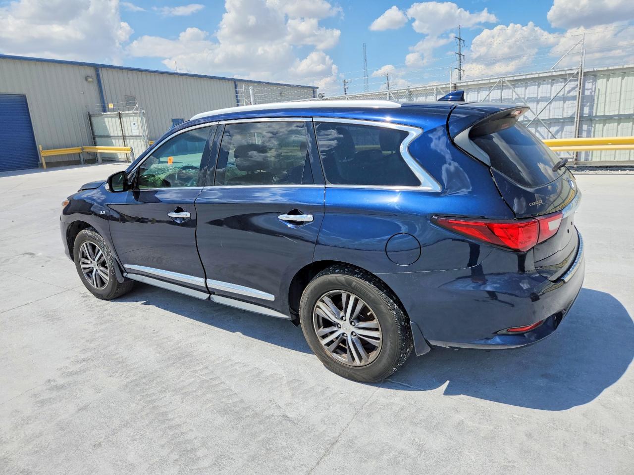 2017 Infiniti Qx60 Base Blue vin: 5N1DL0MN3HC511044