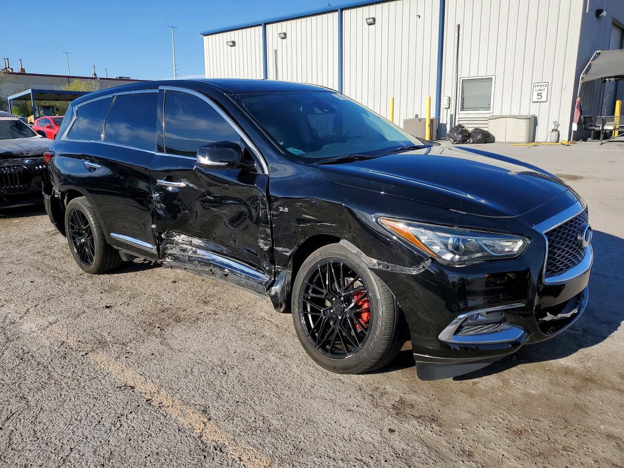 2019 Infiniti Qx60 Pure Black vin: 5N1DL0MN3KC558842