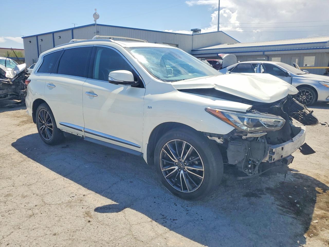 2020 Infiniti Qx60 Signature Edition White vin: 5N1DL0MN3LC545171