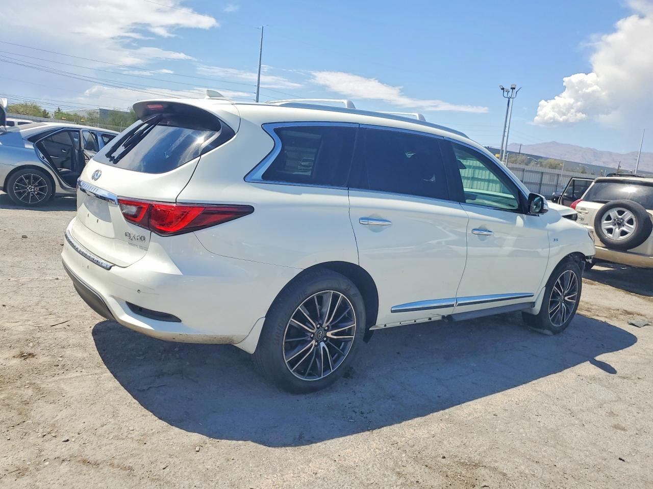 2020 Infiniti Qx60 Signature Edition White vin: 5N1DL0MN3LC545171