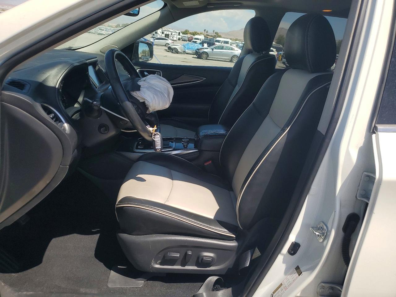 2020 Infiniti Qx60 Signature Edition White vin: 5N1DL0MN3LC545171