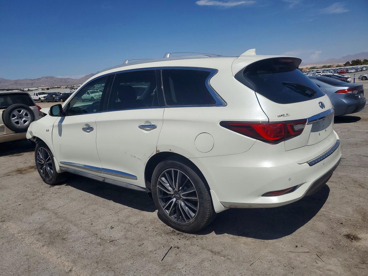 2020 Infiniti Qx60 Signature Edition White vin: 5N1DL0MN3LC545171