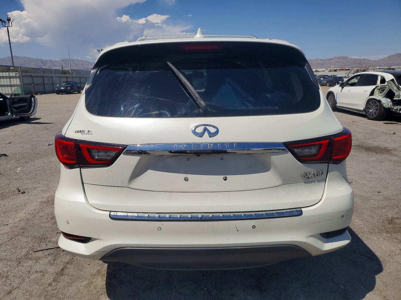 2020 Infiniti Qx60 Signature Edition White vin: 5N1DL0MN3LC545171